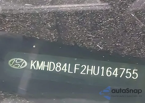 2017 Hyundai Elantra Se from USA, damaged, VIN KMHD84LF2HU164755